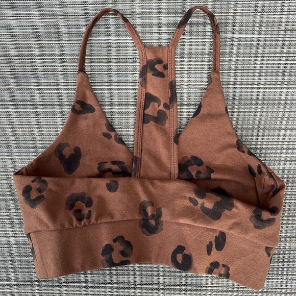 Splendid Studio Corina Sports Bra Brown Size Small - Picture 6 of 7